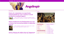 Desktop Screenshot of angelinspir.ro