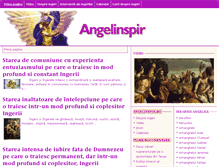 Tablet Screenshot of angelinspir.ro